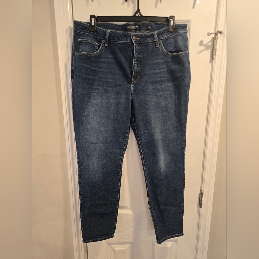Lucky Brand Women's Skinny Jeans - Dark Blue